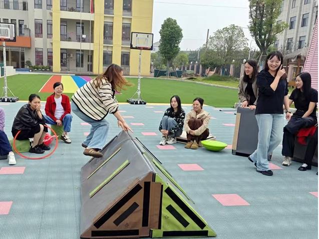 验学校幼儿园趣味酷跑乐享运动j9九游会登录沙洋县汉上实